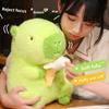 Capybara Soft Plushie With Bananas Decorate For Kids And Plush Collector