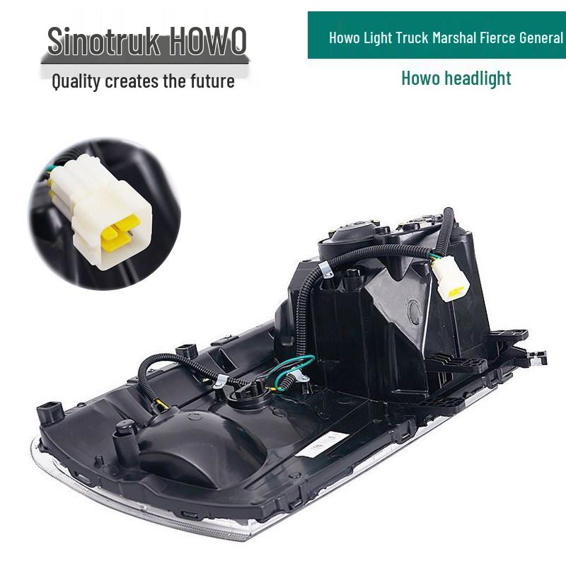 HOWO Light Truck Front Headlight Assembly with LED Upgrade