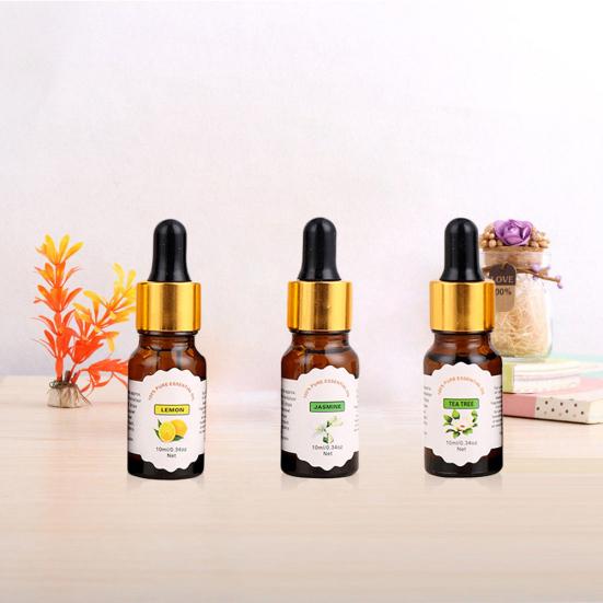 10ml/Bottle Fruit Aromatherapy for Plant Essential Oil Fragrance Lamp Humidifier