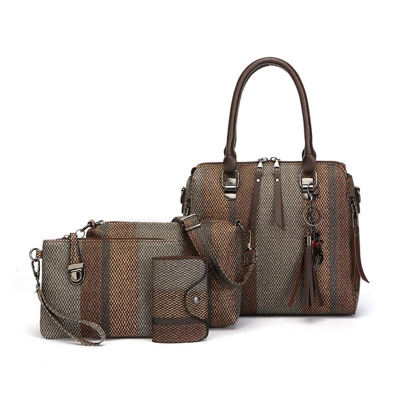 Bag Women's New Three-piece Set Mother and Child Large-capacity Fashionable Portable Messenger Bag Women's Bag