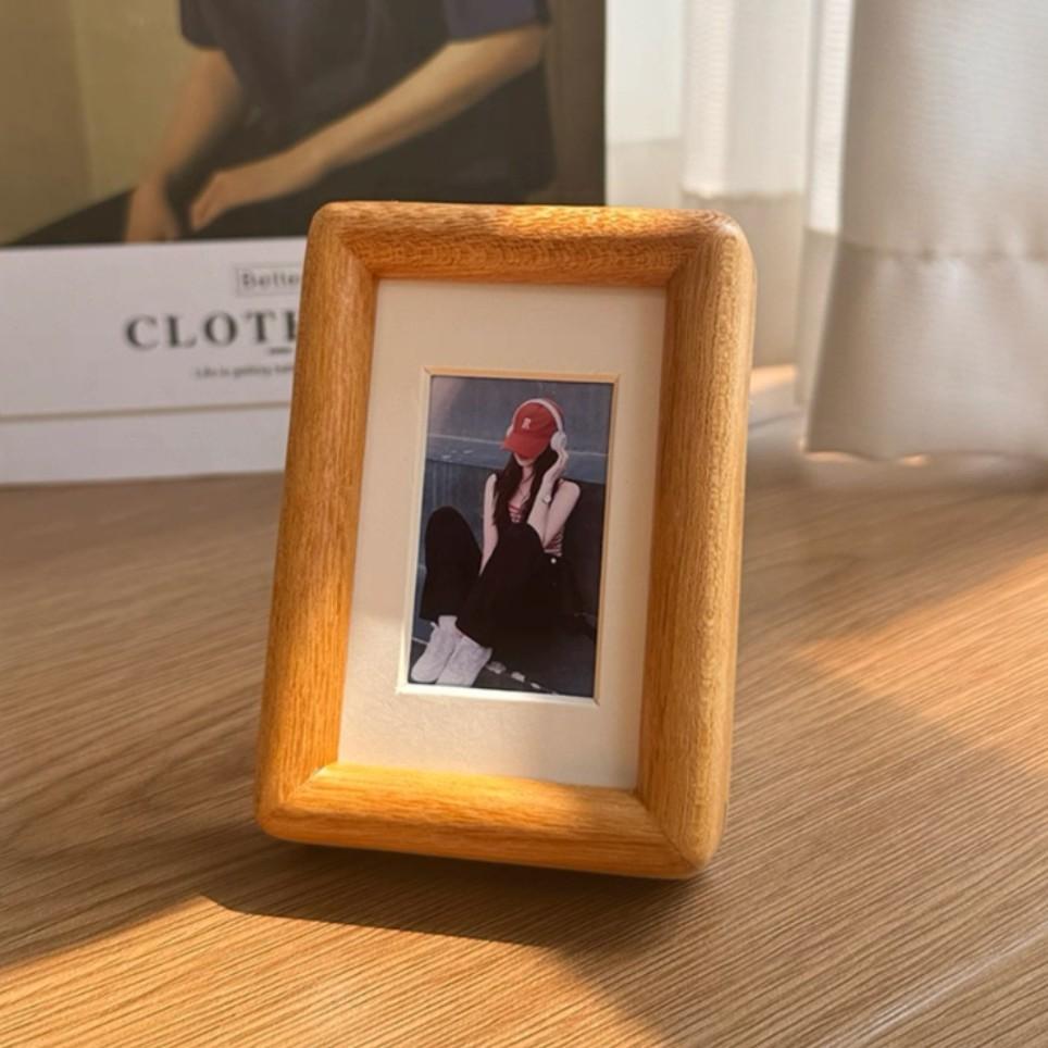 Black Walnut Solid Wood Photo Frame Magnetic Mortise Tenon Design Easy Replace Photo Living Room Photo Wall Art Painting Display