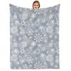 Grey Black Cat Pumpkin Soft Flannel Blanket Breathable Warm Throw for Office Car Sofa Kids Room Birthday Xmas Gift