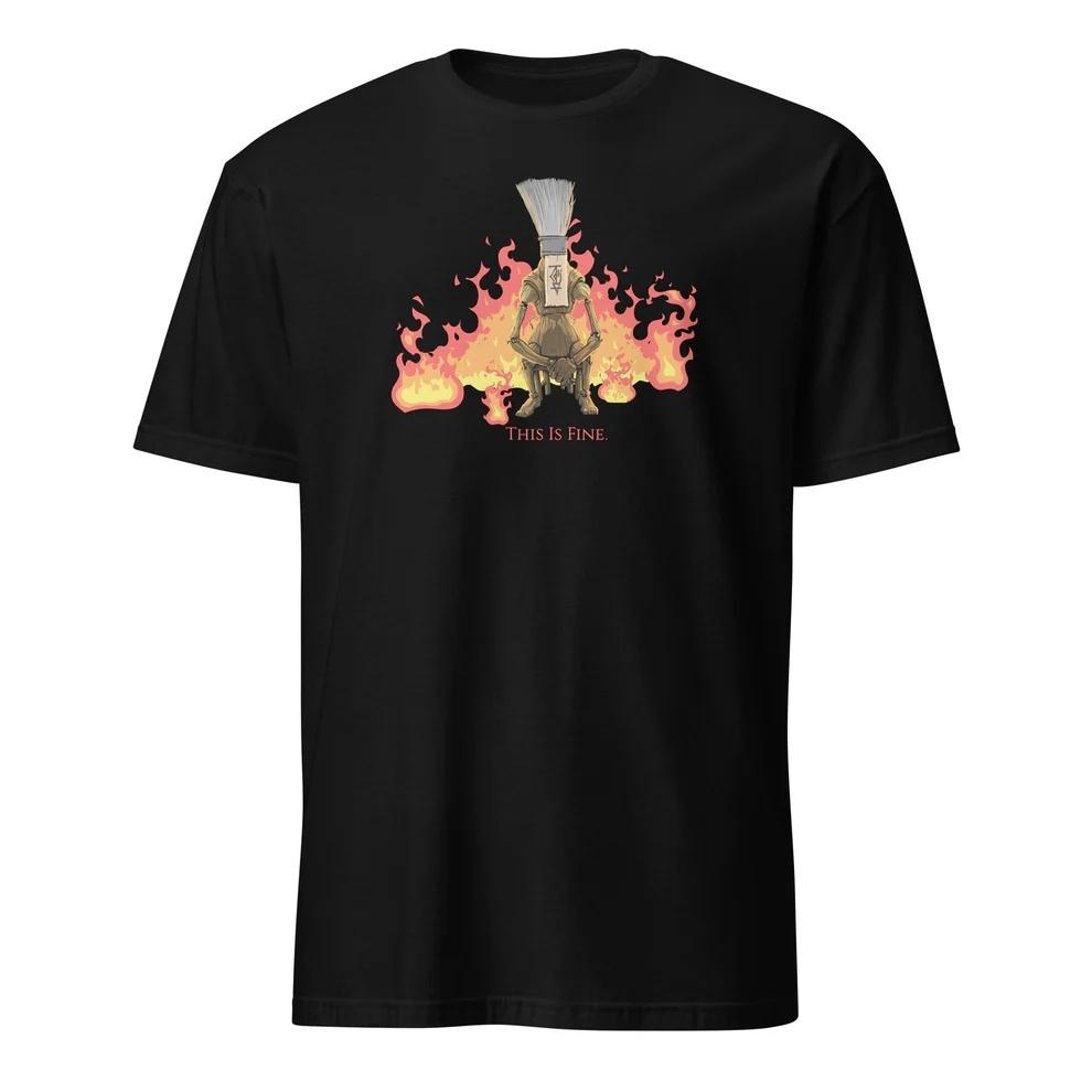 Expedition 33 Game Peripheral Pure Cotton T-shirt Men and Women Fashion Short Sleeved Shirt Spring and Summer New Style Unisex