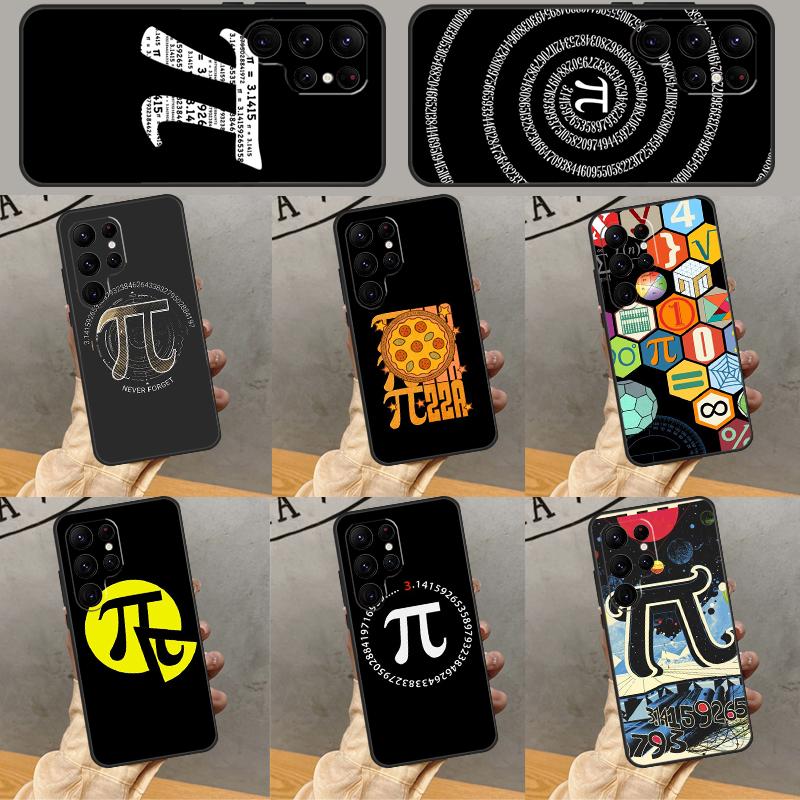 Math Formula Pi Case For Samsung Galaxy S25 Ultra S24 S23 S22 S21 Ultra S9 S10 S20 Plus S24 FE Funda Cover