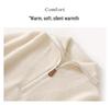 Lekasha Women's Thickened Cashmere Lapel Sweater - Autumn/Winter Zipper Cardigan Base Layer