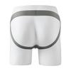 Men's Backless Lace-up Butt-Lifting T-Pants with Elastic Band