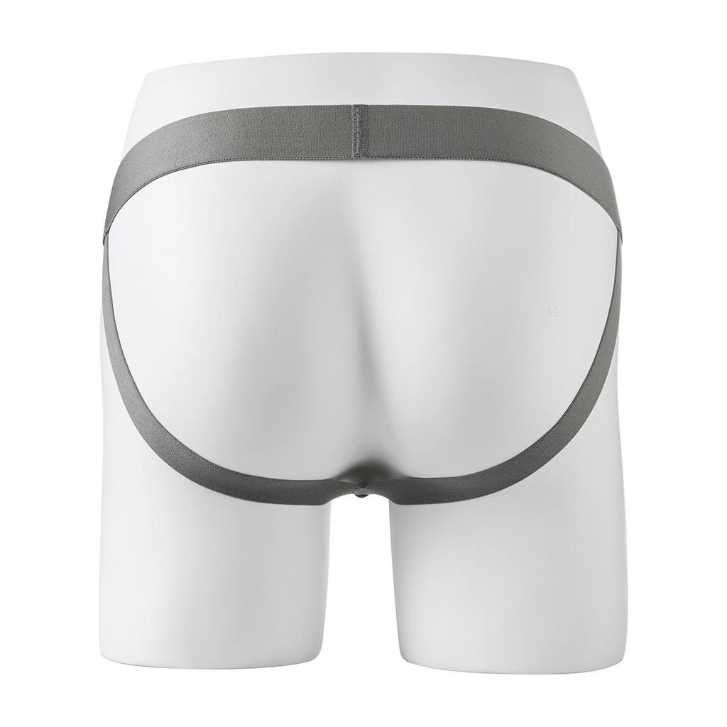 Men's Backless Lace-up Butt-Lifting T-Pants with Elastic Band