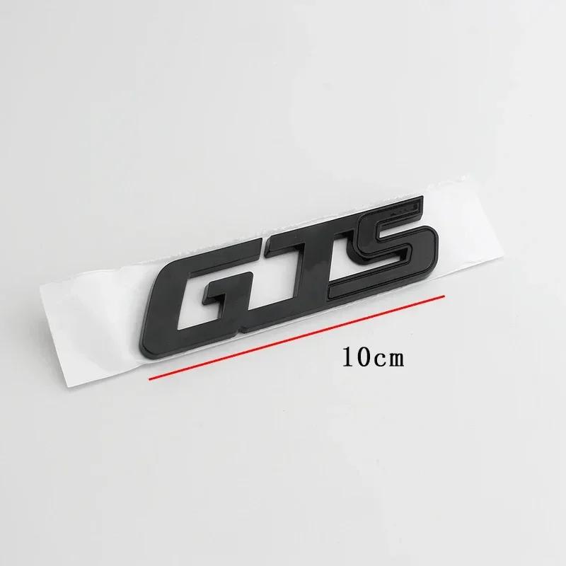 Black ABS Side Fender Emblem Rear Boot Trunk Logo Badge Sticker Decals For  GTS Ghibli Gransport Granlusso Quattroporte