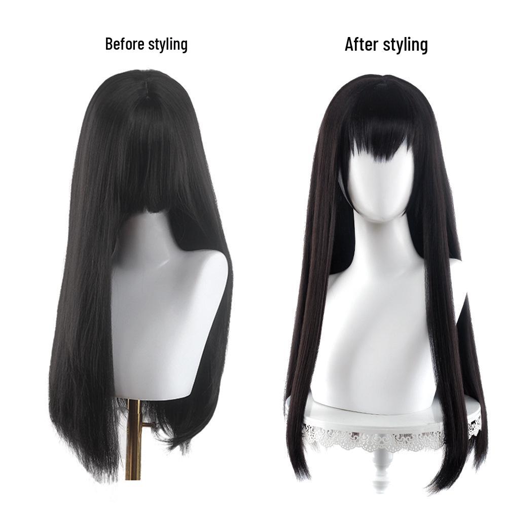 Yuzu Aihara Citrus Cosplay Paruka, Tepelně odolná, Clip-on Zlatý styl