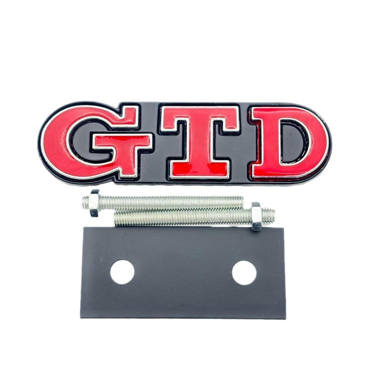 

Volkswagen GTD Front Grille Emblem - Modified Car Badge