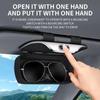 For Nissan Qashqai J11 J10 X-Trail Juke Almera Tiida Teana Car Visor Sunglasses car Glasses Case Glasses Holder Glasses Clip Box