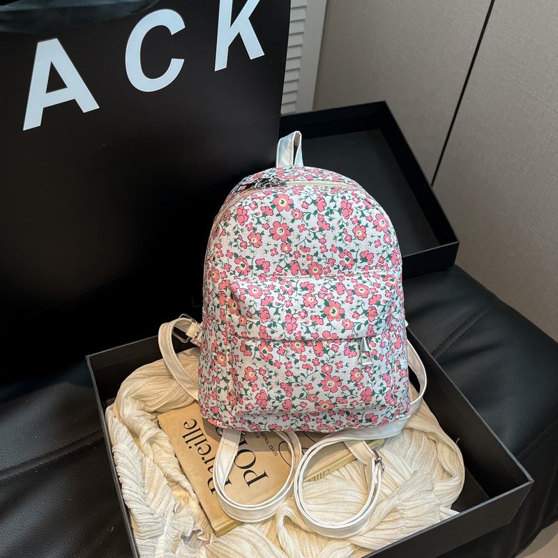 

Ветровое отделение маленький свежий цветочный рюкзак в студенческом стиле школьная сумка для девочки, дорожный рюкзак для студентки, женский