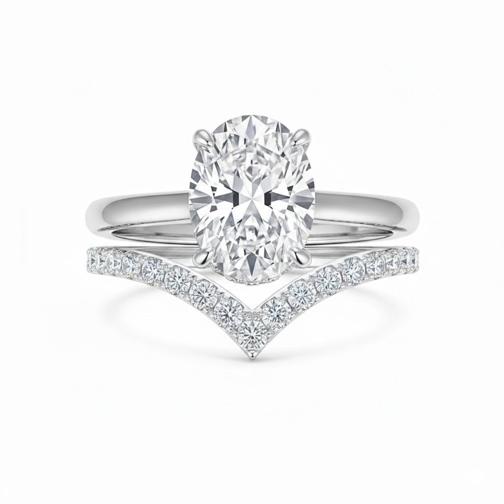 Cross Super Sparkle Zircon Ring Set: Women s 14K Gold-Plated Copper Luxury Jewelry Size 8