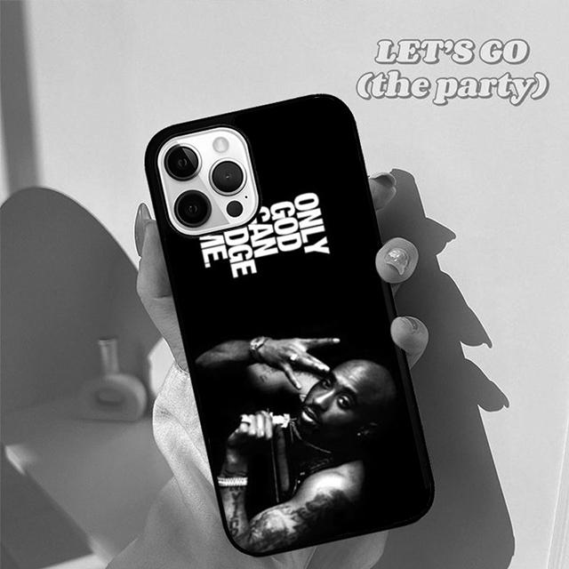 Hiphop Rap Singer 2Pac Tupac Shakur Phone Case Cover for iPhone 17 Air 16 16e 15 12 11 13 14 Pro Max Plus Coque