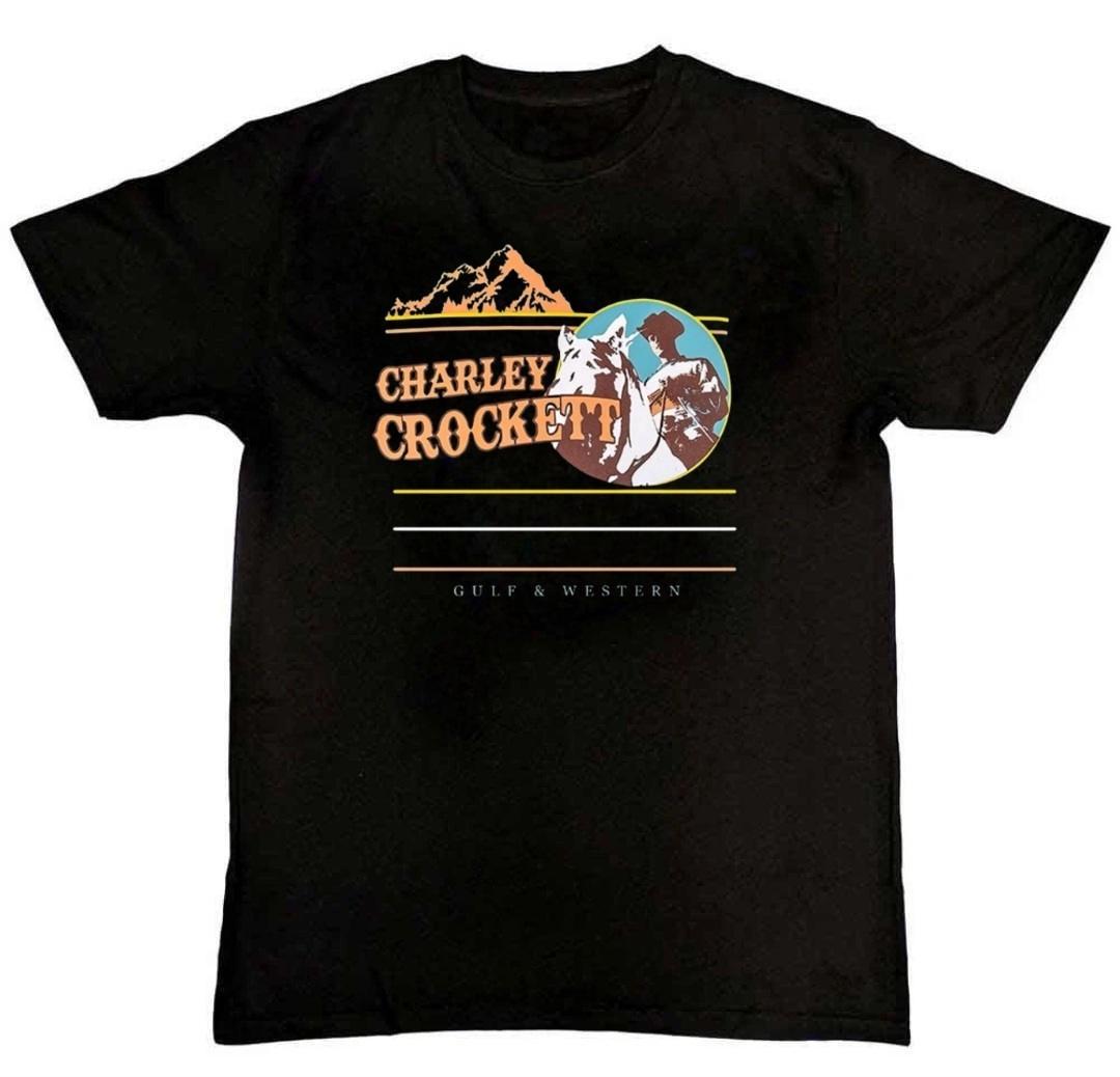 New Charley Crockett Graphic Print Mens T-Shirt S-4XL S