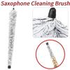 1/2PCS Alto Sax Through Strip Tube Inner Chamber Brush Water-Absorbing Clarinet Swab Cleaning Brush Sax Maintenance Care Tool