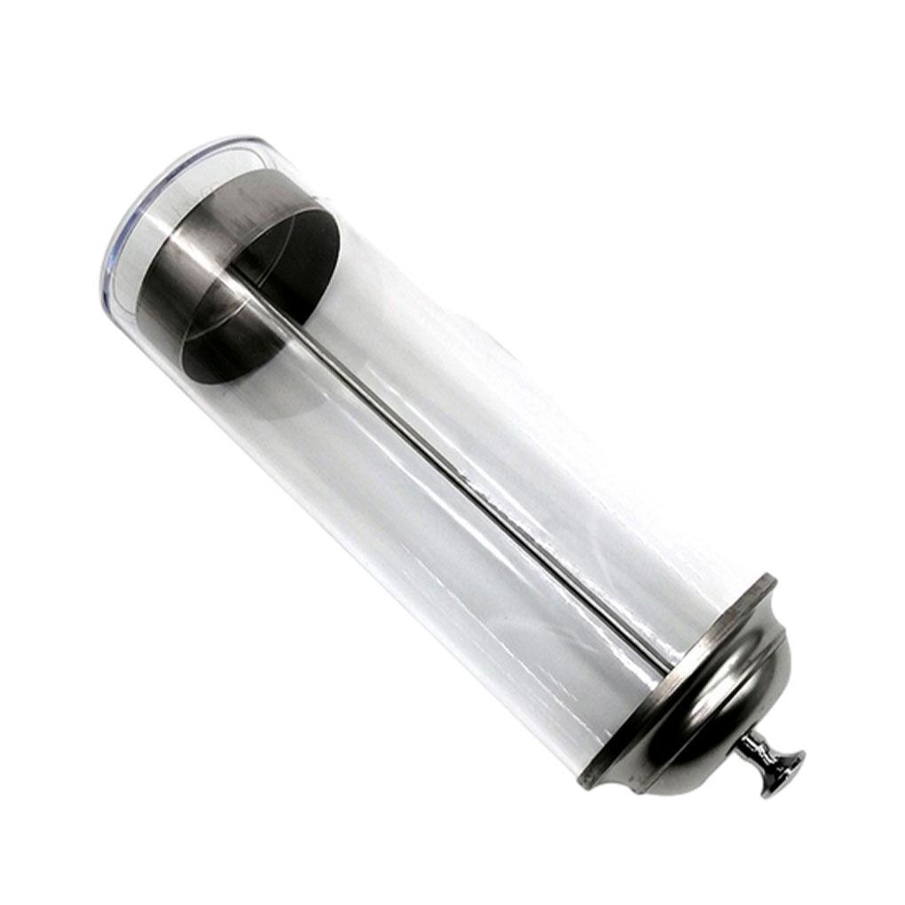Vintage Glass Drinking Straw Holder Elegant and Classic