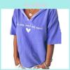 Fashionable Women's V-neck Short Sleeve Blouse With Beautiful Print Design For Summer