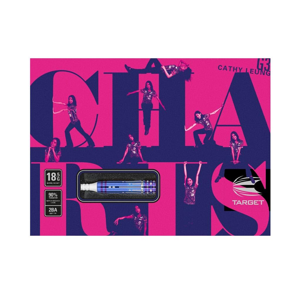 TARGET Target CHARIS G3 CHARIS Generation 3 2BA Cathy Leung Spielermodell Dart Barrel Dartset <210280>