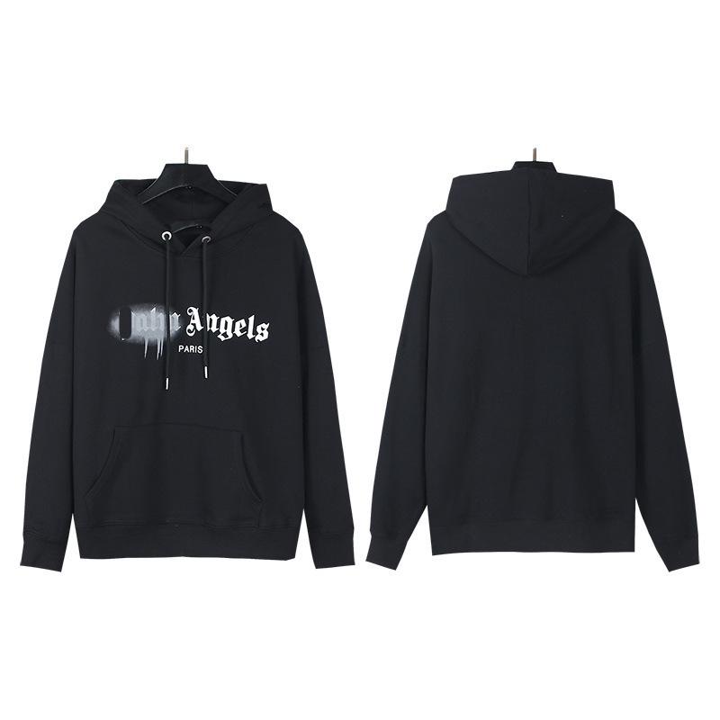 2024 Unisex Autumn/Winter Palm Angel Letter Print Pullover Hoodie