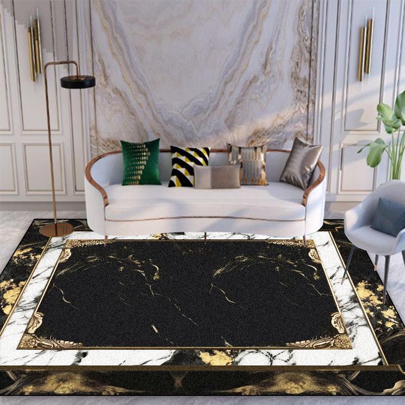 Modern Living Room Decoration Carpets Luxury Sofa Area Coffee Table Non-slip Floor Mat Home Bedroom Cloakroom Entrance Soft Rugs
