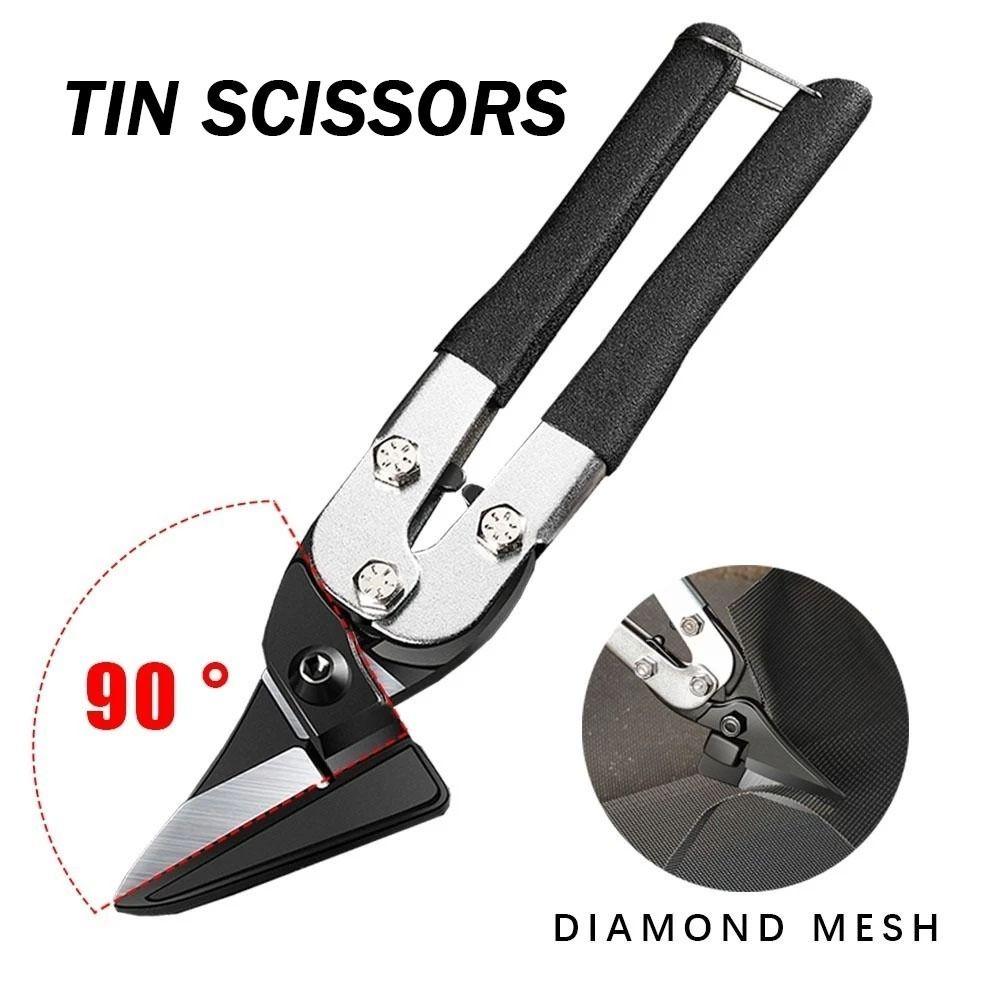 Non-slip Handle Metal Shears Rustproof Cable Cutters Professional Tin Snips Tools  Household Tools