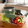 Salad To-Go Container with Dressing Cup Leak-Proof Mason Jar BPA-Free Plastic Lunch Box for Home Office Travel