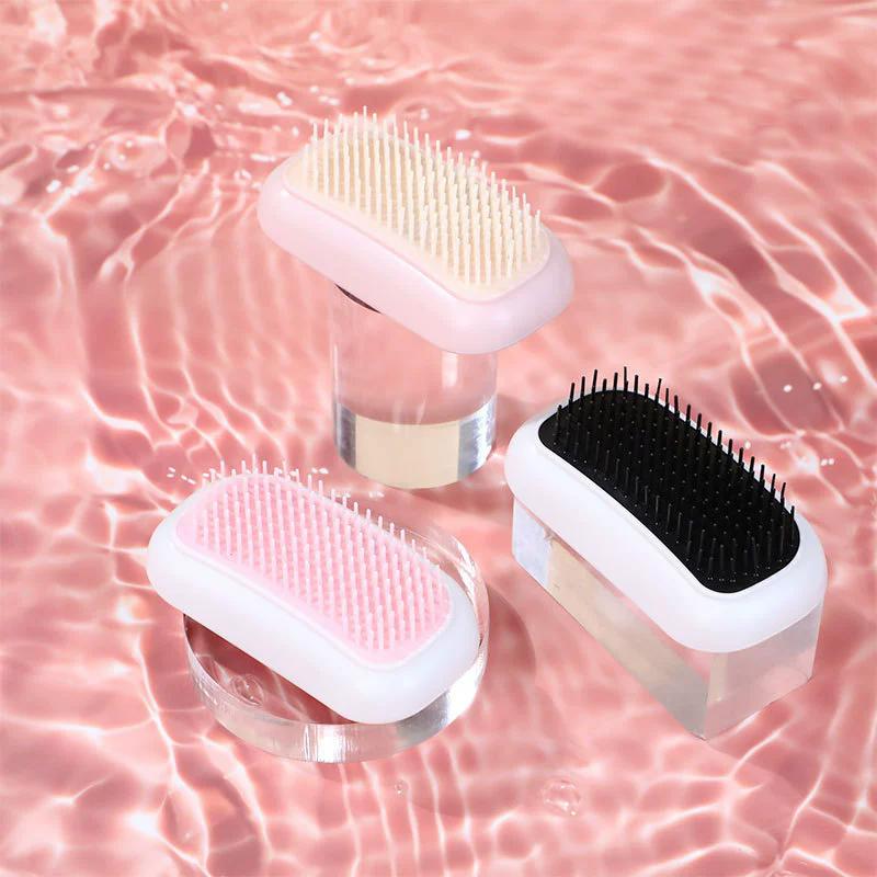 Electric Scalp Massager Portable Hair Care Comb with Meridian Therapy for Head Relaxation Stress Relief Tool