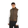 Brave Soul Mens Chevron Quilted Padded Gilet