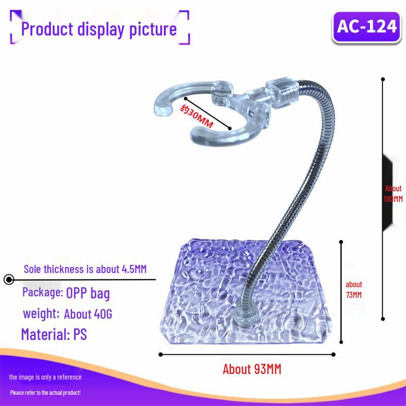 BJD Compatible 12"/8"/6" Telescopic Adjustable Doll Stand