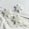 New Christmas Series Acrylic Color Gradient Snowflake Stars Handmade DIY Resin Accessories Decorative Pendant Crystal Flower