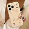 Creative Bread House Stand Phone Case for iPhone 16, iPhone 17, iPhone 17 Pro Max