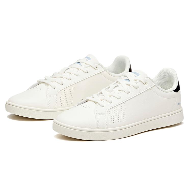 Anta Lightweight Low top Skateboard Shoes Women's Ivory White 122028062-4