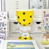 High-value Hand-painted Polka Dot Puppy Goblet Girl Cute Ice Cream Cup Couple Ceramic Mug Birthday Gift