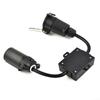 1pc Trailer Light Converter 7-Way Blade Socket New