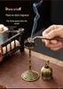 Chinese Alloy Tall-Legged Magpie Incense Burner Ornament - Sandalwood Indoor Handicraft Gift