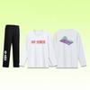 Unisex Long Sleeve Badminton Sportswear Set Men Women Tennis Volleyball Team Uniforms Winter
