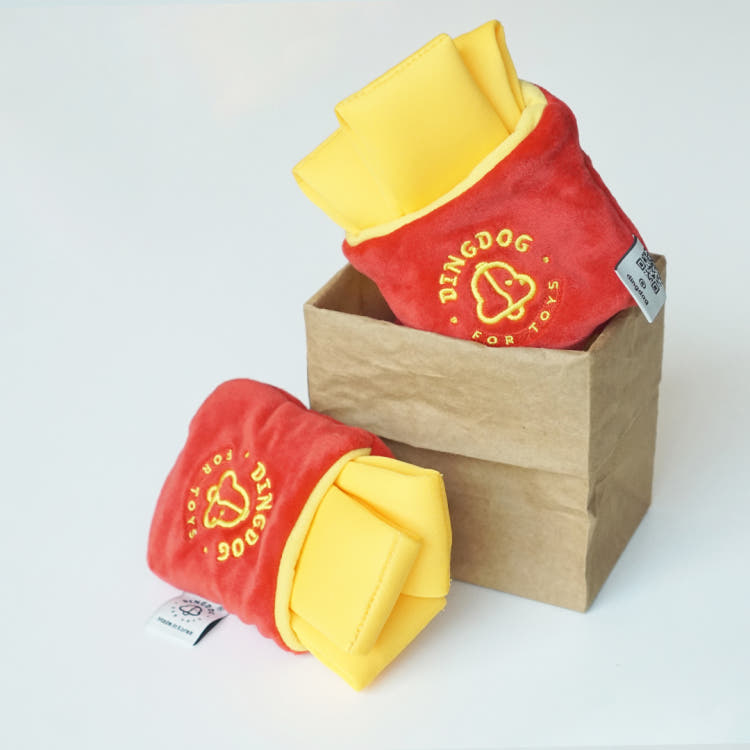 Dingdok Nosework French Fries - Difficult Toy, Highest Difficulty, Rustle