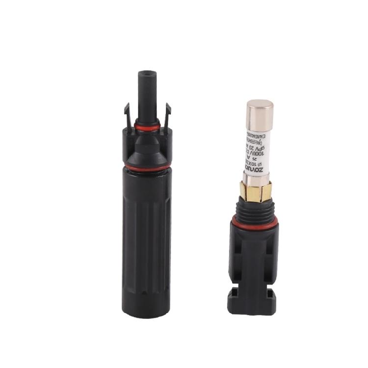 Waterproof Fuses Connector High Current Capacity Not Corrosion Terminals Hassle Easy Assembly for Solar Installations