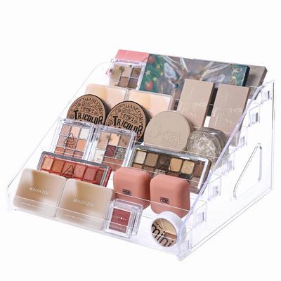 Cosmetic Storage Eyeshadow Makeup Storage Cosmetic Storage Desktop Large Small Item Makeup Lipstick Storage Case 7-Tier Stand, Rack, Box, Storage,