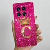 Camon30 Phone Case For Tecno Camon 30 Pro Premier 5G Casing Crown Letters Liquid Silicone Protection Back Cover Anti Slip Funda