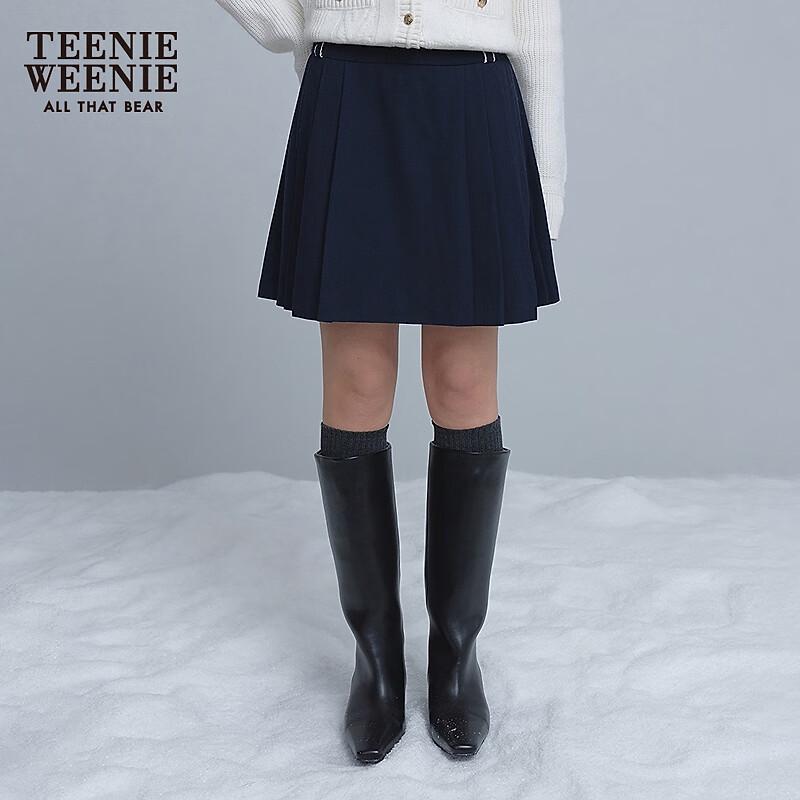 

Teenie Weenie Women s Academy Style Pleated Mini Skirt M