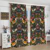 Bohemia William Morris Umělecké Závěsy Květiny Ptáci Bobule Retro Styl Obývací Pokoj Ložnice Zatemňovací Vyrobeno Z Polyesteru Dekor