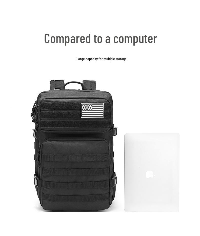 45L Multifunctional Outdoor Tactical Backpack for Cycling and Mountaineering