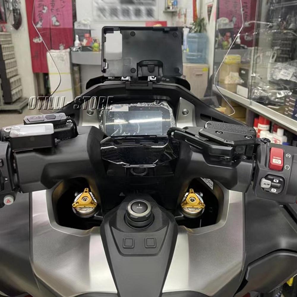 Motorcycle Accessories For Honda Forza 750 FORZA750 NSS750 NSS 750 Mobile Phone Navigation Bracket GPS Mounting Bracket Black