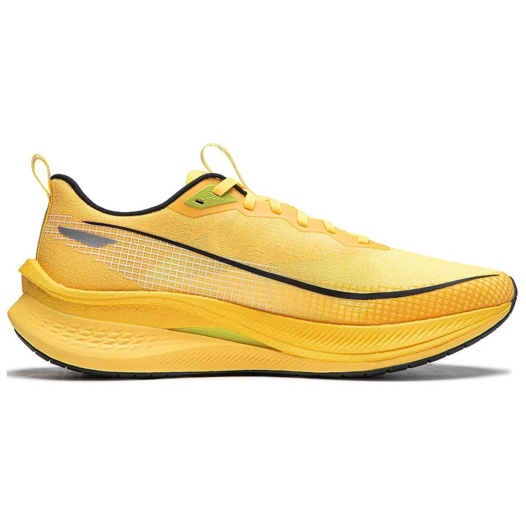 Li Ning Red Hare 7 Pro Demping Antislip Lage top Casual Trainings Hardloopschoenen Heren Geel ARPU001-22