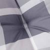 Adirondack Chair Cushions 2 pcs Grey Checkered Pattern Oxford Fabric