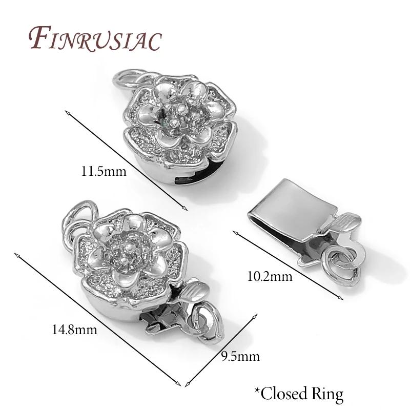 18K Gold Plated Connector Verschlüsse Für Perlenarmband Halskette Herstellung,Perlen Endkappen Befestigungsverschlüsse DIY Handgemachter Schmuck Zubehör