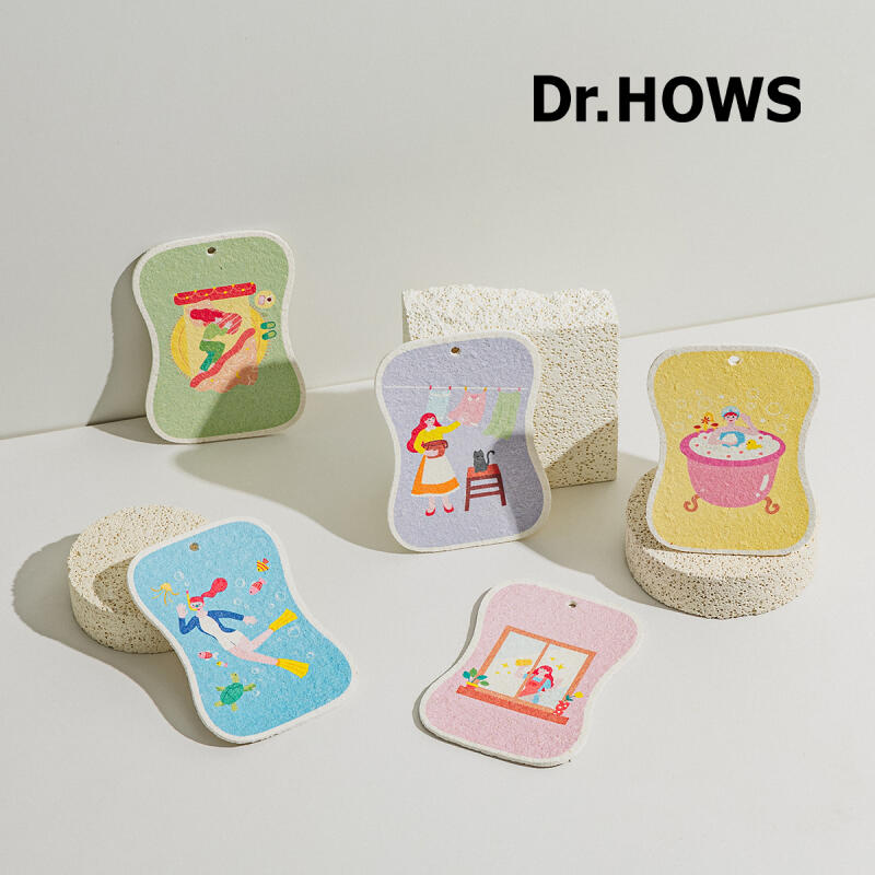 Omija Biodegradable Washcloth 5P Set 5P set