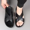 Pantofole da uomo estive nuove antiscivolo suola morbida traspiranti a fascia singola scarpe da spiaggia sandali esterni versatili alla moda uomo
